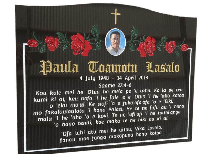 Saddle Stone - SDE Memorial Tonga 5